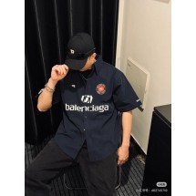 발렌시아가 7번 프린트 축구 반팔 셔츠 블로크코어 저지 재킷 (해외배송)