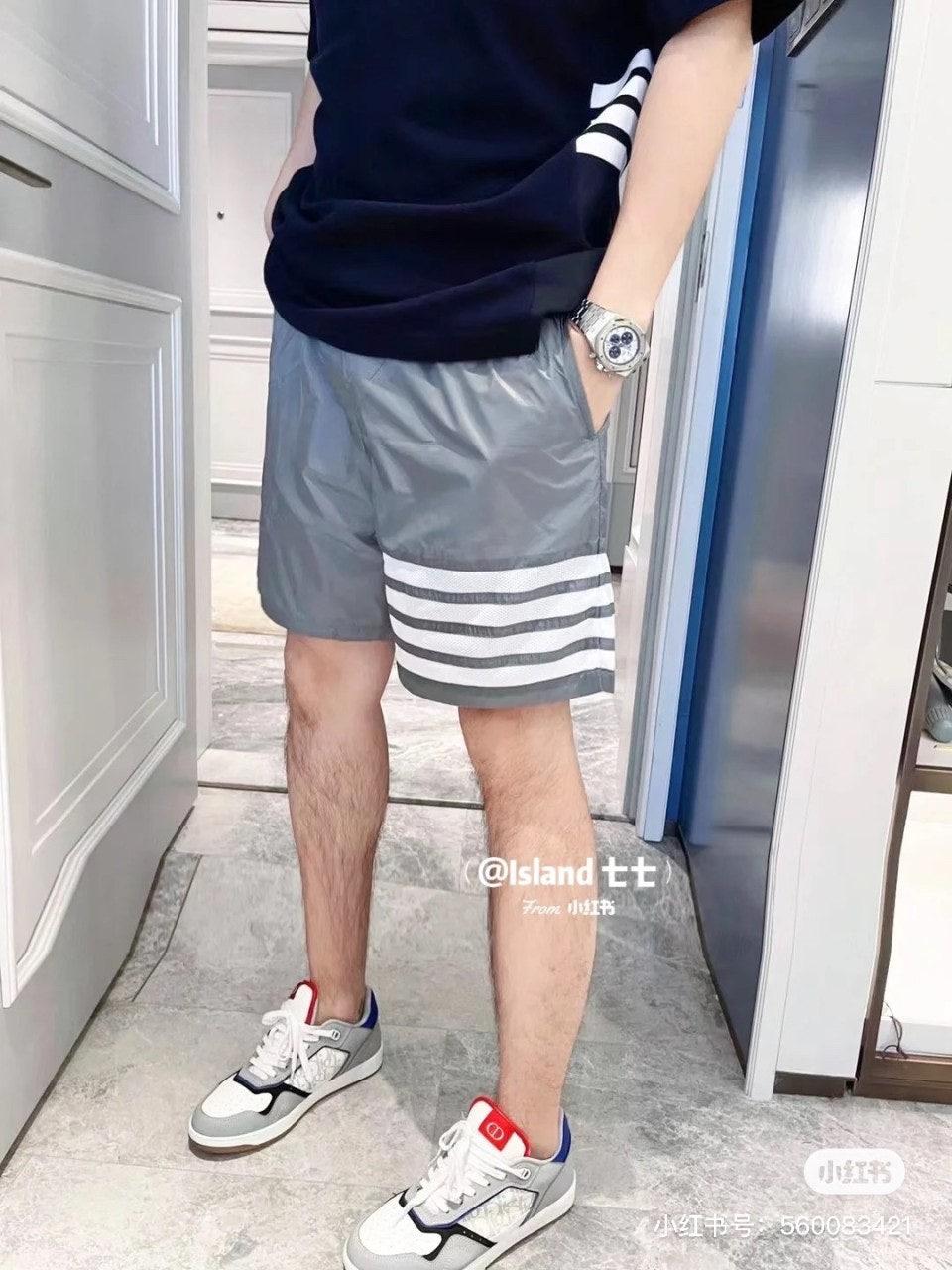 톰브라운 슬릿 메시 4바 비치 반바지 3컬러 (해외배송)