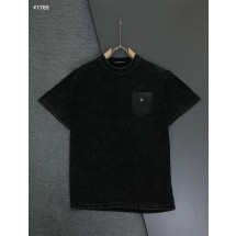 크롬하츠 가죽 포켓 반팔 티셔츠 (국내배송)