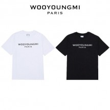 우영미 프론트 로고 반팔(2COLOR) (국내배송)