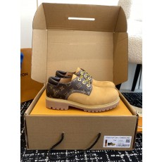 루이비통 x Timberland 로우탑 엠보싱 남성 로퍼 (해외배송)