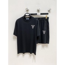 프라다 반팔 반바지 세트 (해외배송)