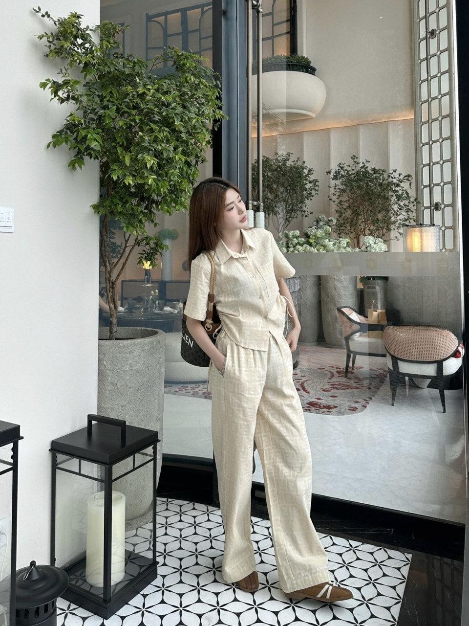 펜디 FF 올드 플라워 팬츠 (해외배송)