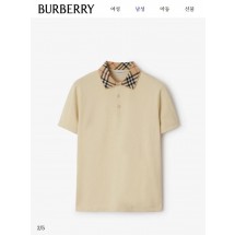 버버리 25ss 코튼 폴로 셔츠 (국내배송)