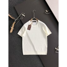 로로피아나 엠보스퀘어 크루넥 니트라운드 (국내배송)