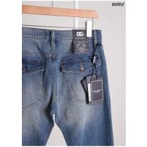돌체앤가바나 버튼 다운 포켓 테이퍼드핏 데님 팬츠 (국내배송)