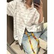 발렌시아가 배리지 프린트 반팔 셔츠 (해외배송)