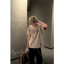 루이비통 LV x PARK SEO BO 코튼 반팔 티셔츠 (해외배송)