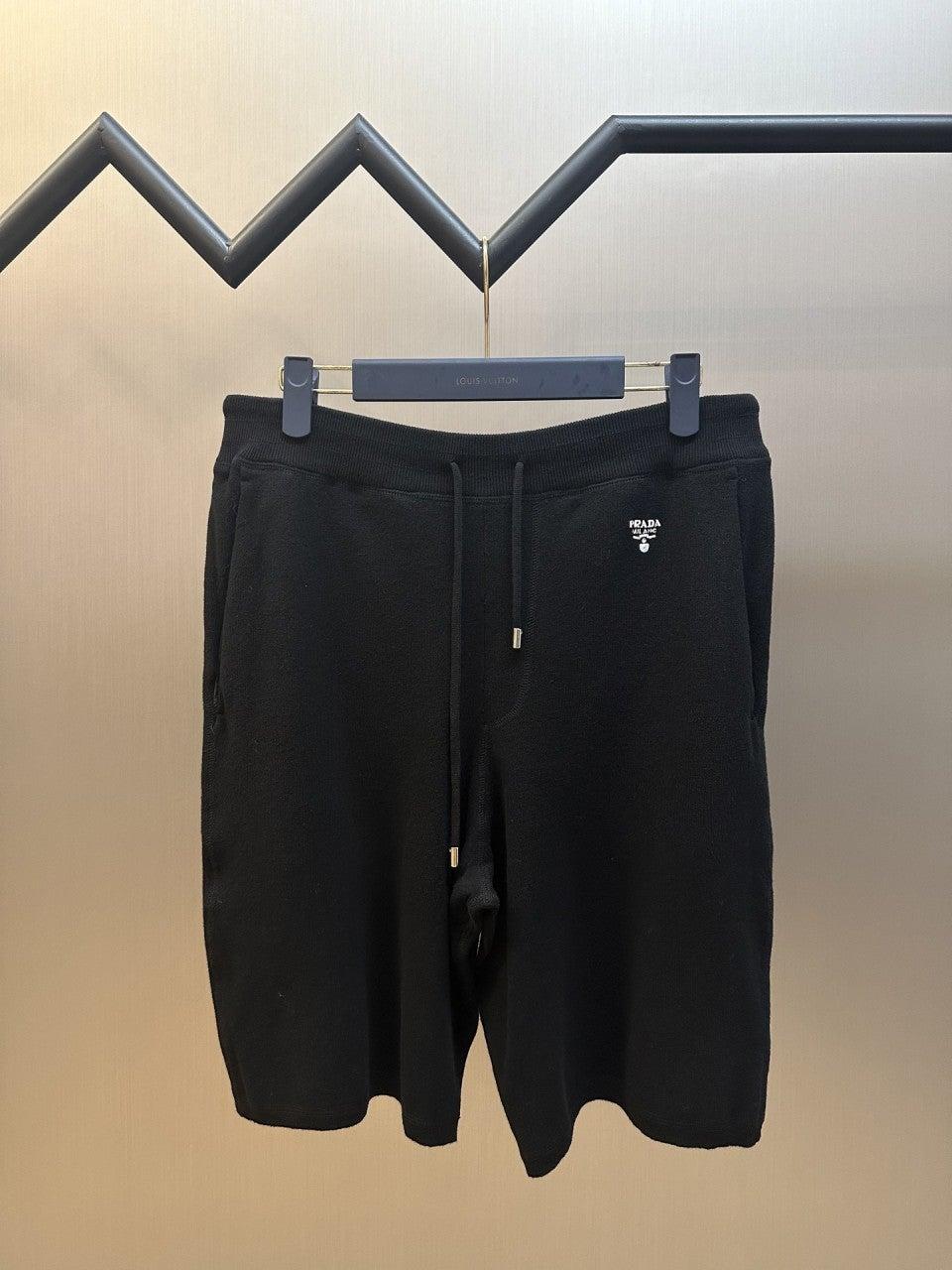 프라다 PRADA 클래식 자수 드로스트링 반바지 (해외배송)
