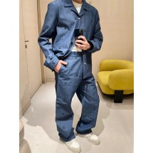 루이비통 라인스톤 캐주얼 청바지 (해외배송)