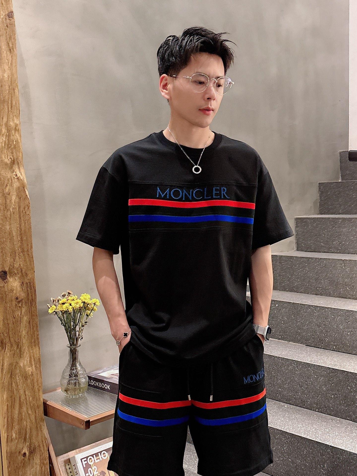 몽클레어 반팔 반바지 세트 (해외배송)