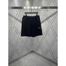 구찌 로고 패치 엘라스틱 허리 니트 캐주얼 반바지 (해외배송)
