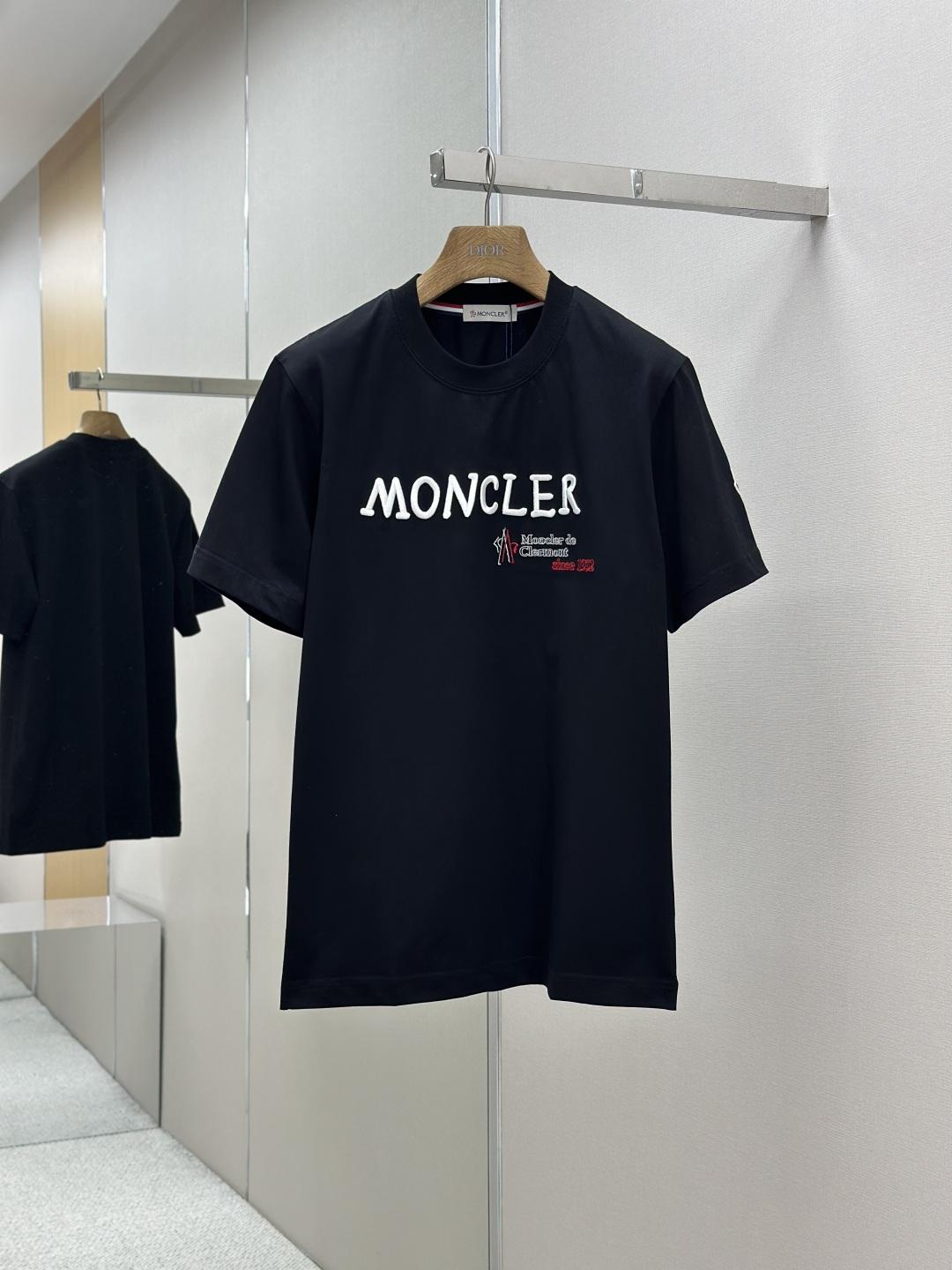 몽클레어 반팔 라운드넥 티셔츠 (해외배송)