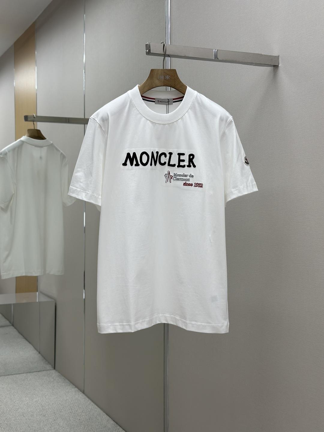 몽클레어 반팔 라운드넥 티셔츠 (해외배송)