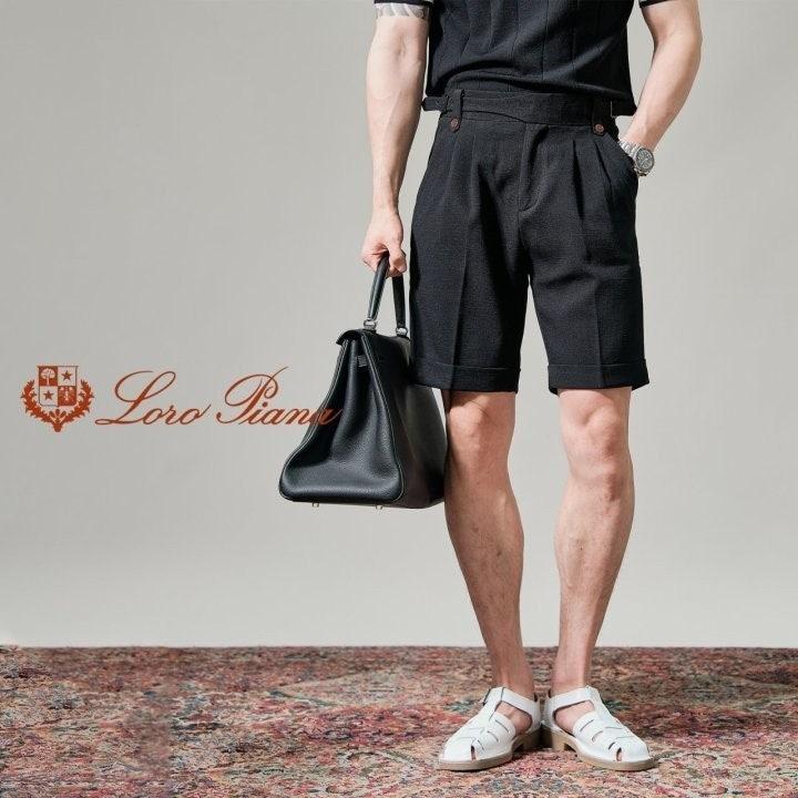 로로피아나 비조 반바지 (국내배송)