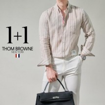 톰브라운 이태리 스트라이프 Linen 1+1행사 (국내배송)
