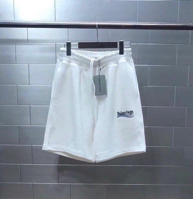 발렌시아가 웨이브로고 스웻반바지 (국내배송)
