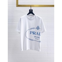 프라다 반팔 라운드넥 티셔츠 (해외배송)