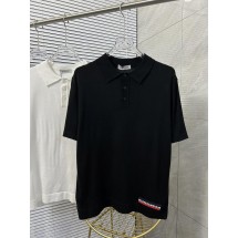 몽클레어 니트 라펠 폴로 셔츠 (해외배송)