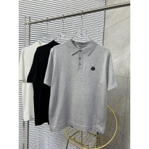 몽클레어 니트 라펠 폴로 셔츠 (해외배송)