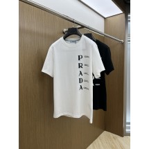 프라다 반팔 라운드넥 티셔츠 (해외배송)