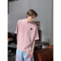 구찌 25SS 로즈 자수 라운드넥 반팔 (정품급 해외배송)