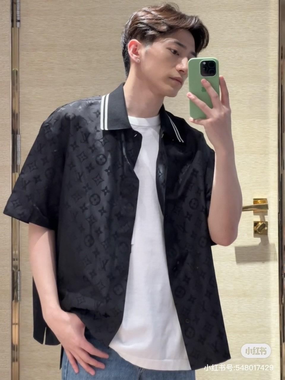 루이비통 1V 2025SS 초봄 신상 패턴 셔츠 반팔 (정품급 해외배송)