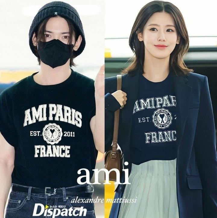 아미 France 커플 반팔티셔츠 (국내배송)