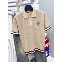 구찌 신상 패치자수로고 쿨니트 카라 티셔츠 (국내배송)