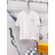 로에베 신상 자수로고 라운드 티셔츠 (국내배송)