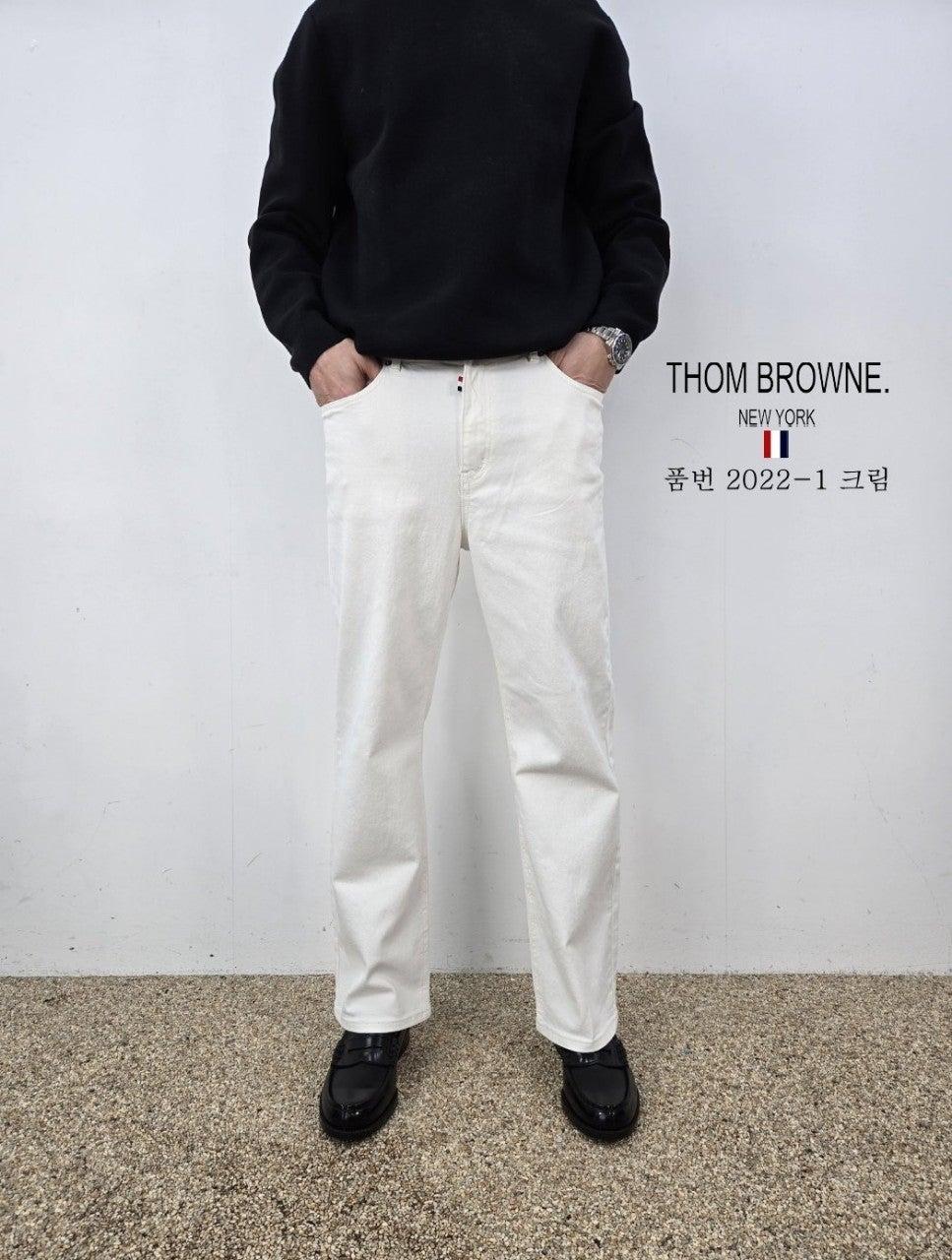 톰브라운 세미 일자 청바지 (국내배송)