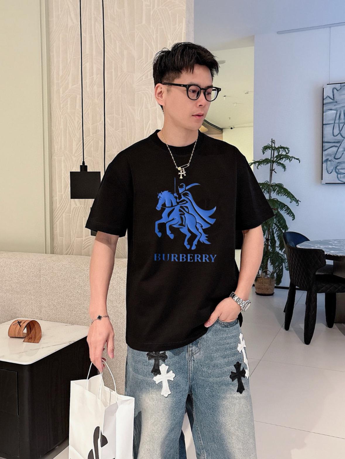 버버리 반팔 티셔츠 (해외배송)
