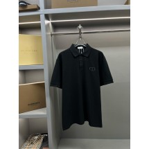 디올 CD 자수 새 폴로 셔츠 (해외배송)