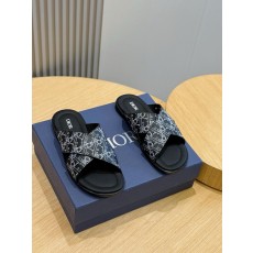 디올 알리아스 남성용 가죽 슬리퍼 (해외배송)