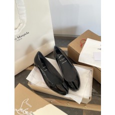 메종마르지엘라 플랫 에나멜 가죽 스플릿 토 발레 슈즈 (해외배송)