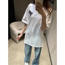 구찌 25Ss 신상 봄여름 레터 자수 라운드넥 반팔 티셔츠 3컬러 (해외배송)