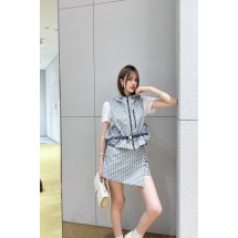 디올 클래식 모노그램 반바지 스커트 (해외배송)