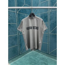 발렌시아가 다크 그레이 저지 티셔츠 (해외배송)