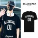 발렌시아가 ba*enci*ga new 01 Logo T-SHIRT (국내배송)