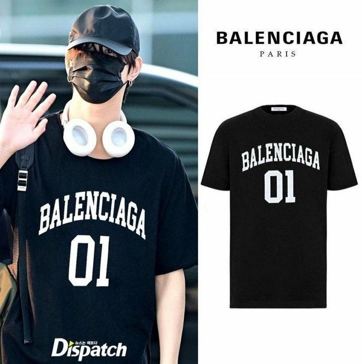 발렌시아가 ba*enci*ga new 01 Logo T-SHIRT (국내배송)