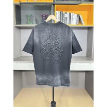 크롬하츠 세메터리 덧댐 로고 반팔 티셔츠 (국내배송)
