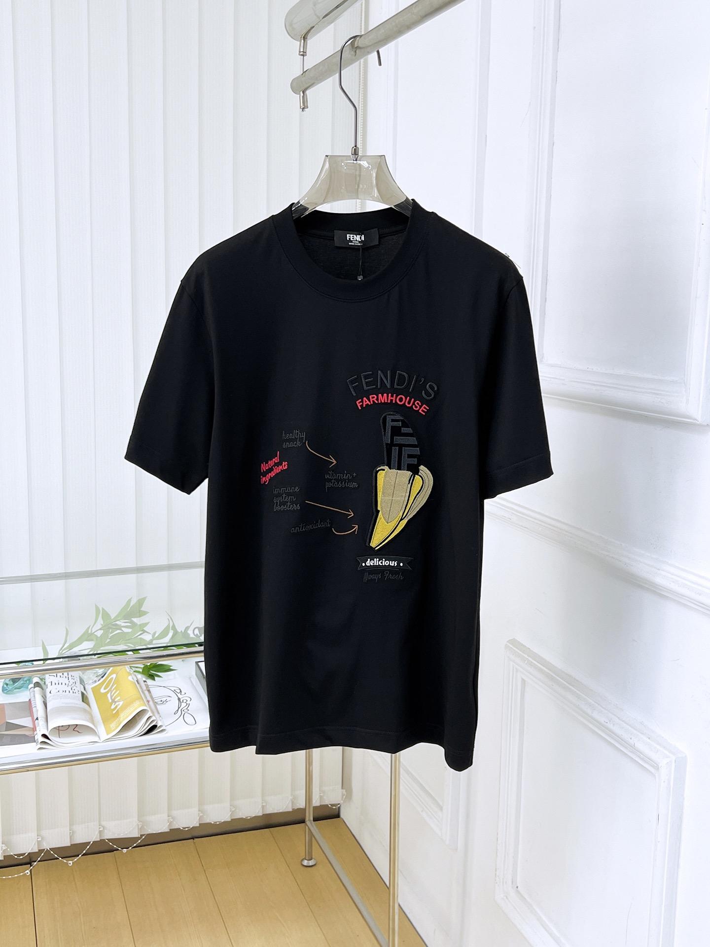 펜디 25ss 여름 신상 반팔 2컬러 (해외배송)