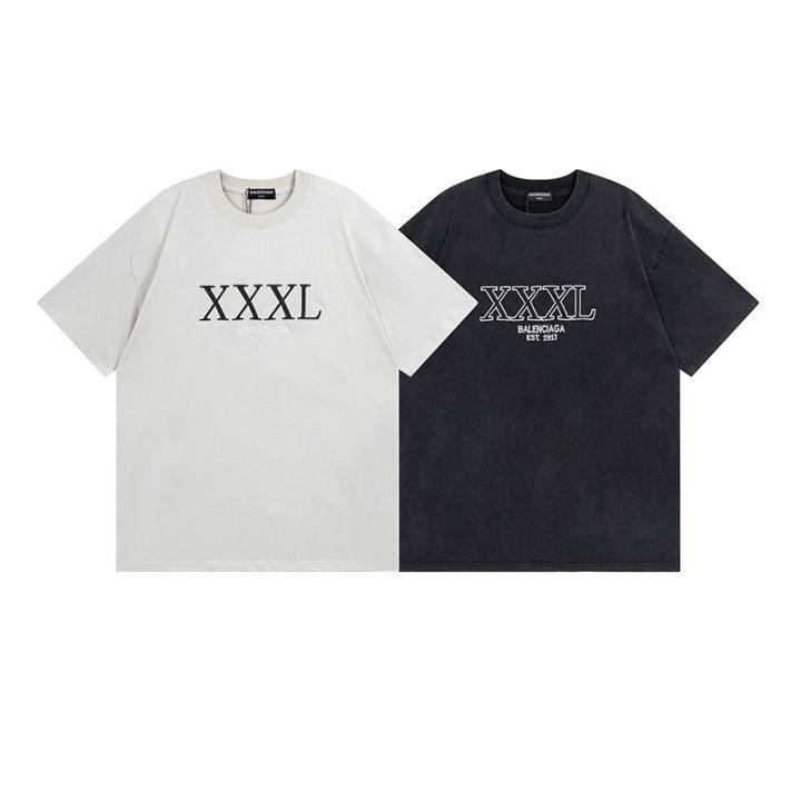 발렌시아가 XXXL 워싱 로* 반팔 (국내배송)