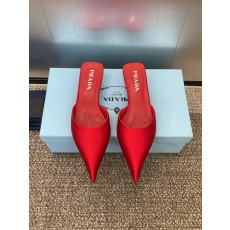 프라다 로우힐 포인티드 토 여성화 (해외배송)