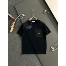 프라다 신상 포켓 삼각와펜로고 반팔  (국내배송)