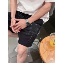 루이비통 클래식 자수 레터 반바지 (해외배송)