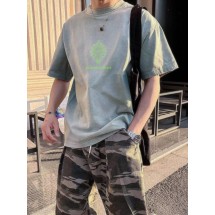 크롬하츠 레터 로고 프린트 반팔 (해외배송)