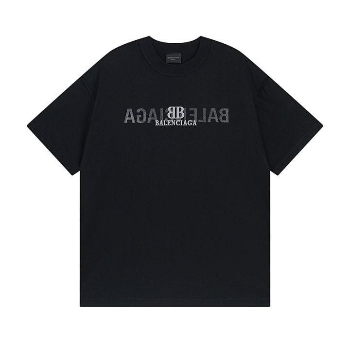 발렌시아가 BB 그래픽 리버스 로* 반팔 (국내배송)