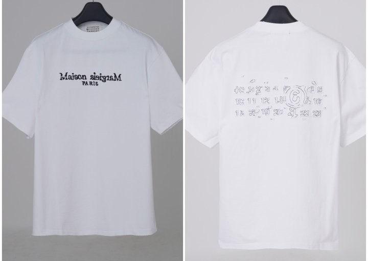메종마르지엘라 빈티지 자수 반팔 (국내배송)