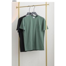 벨루티 남성 포켓 패치 라운드 반팔 (국내배송)